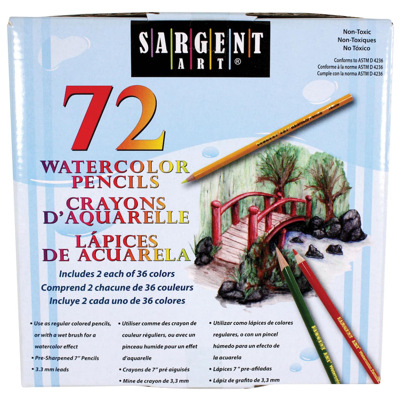 6 Packs: 72 ct. (432 total) Sargent Art® Colored Pencils